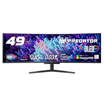 Amazon.co.jp: Predator ゲーミングモニター 49インチ 32:9 DQHD